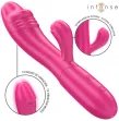 INTENSE - IVY FLEXIBLER VIBRATOR 10 VIBRATIONEN MIT STIMULIERENDER ZUNGE ROSA