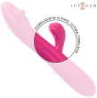 INTENSE - VIBRATORE FLESSIBILE IVY 10 VIBRAZIONI CON STIMOLAZIONE DELLA LINGUA ROSA