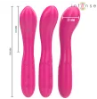 INTENSE - LISETTE VIBRATEUR 19 CM SOUPLE 10 VIBRATIONS ROSE INTENSE - LISETTE VIBRATEUR 19 CM SOUPLE 10 VIBRATIONS ROSE