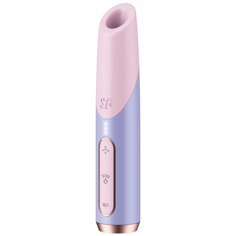 SATISFYER - BOLD KISS WAVE KLITORIS-STIMULATOR ROSA - VIOLETT