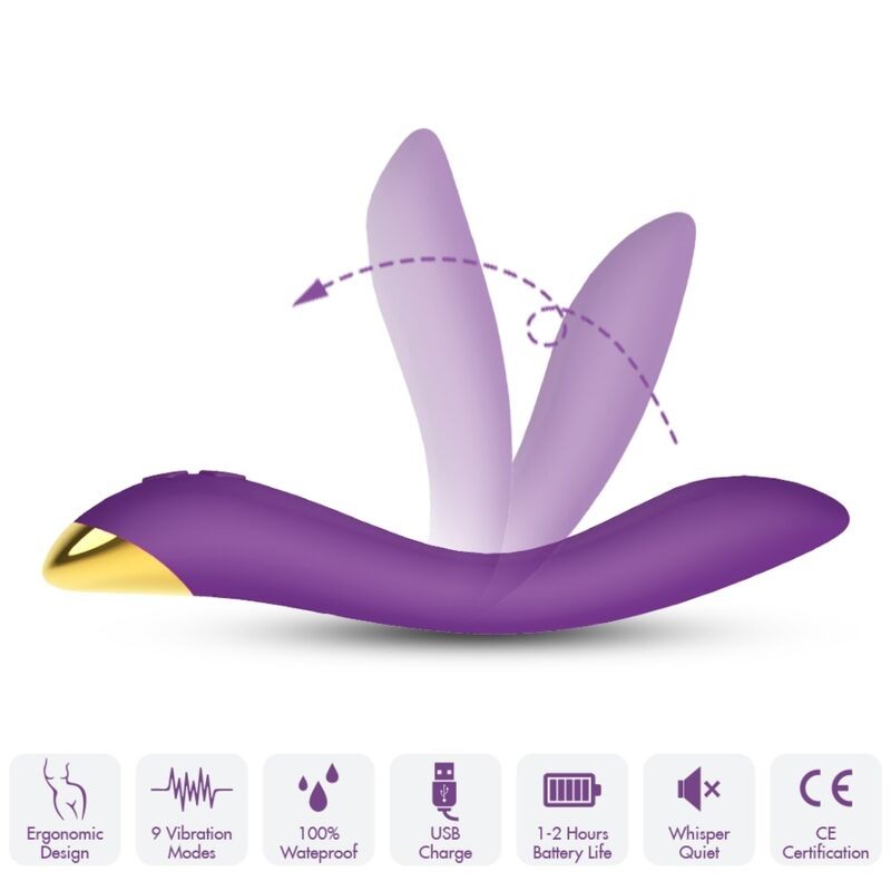 ARMONY - FLAMINGO VIBRADOR MULTIPOSICION VIOLETA ARMONY - FLAMINGO VIBRADOR MULTIPOSICION VIOLETA