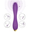 ARMONY - VIBRATEUR FLAMINGO MULTIPOSITION VIOLET ARMONY - VIBRATEUR FLAMINGO MULTIPOSITION VIOLET