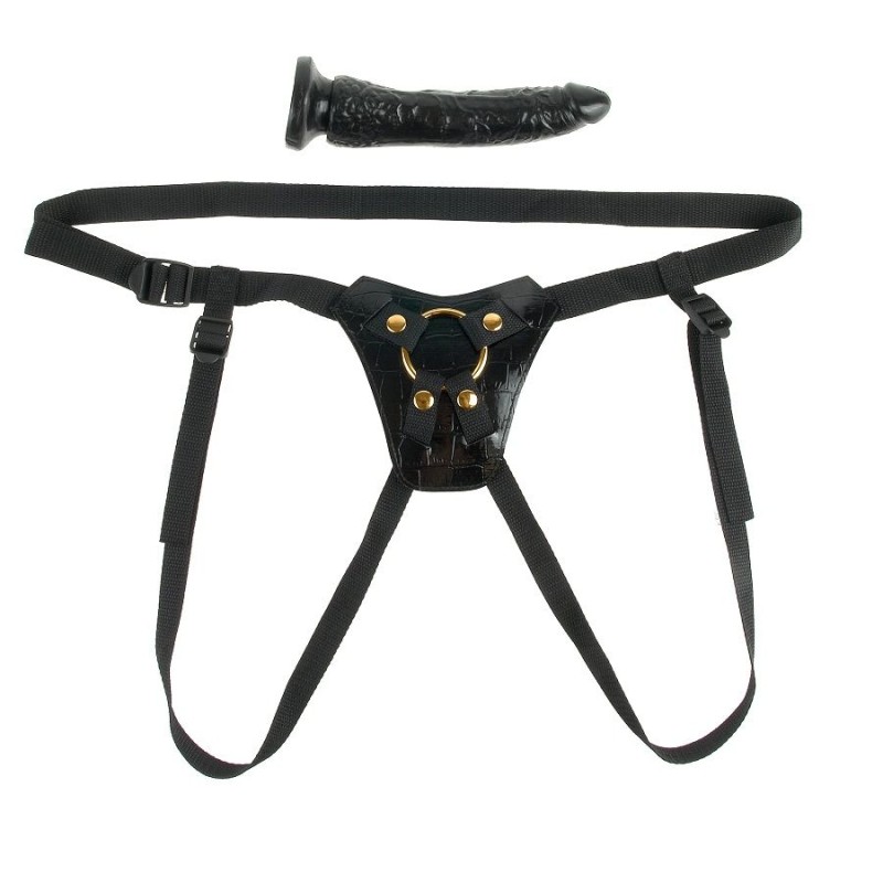 FETISH FANTASY GOLD - DESIGNER STRAP-ON FETISH FANTASY GOLD - DESIGNER STRAP-ON