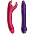 ARMONY - PRINCE DILDO VIBRATOR and ROTATOR RED ARMONY - PRINCE DILDO VIBRATOR and ROTATOR RED