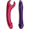 ARMONY - VIBRATEUR and ROTATEUR PRINCE DILDO ROUGE