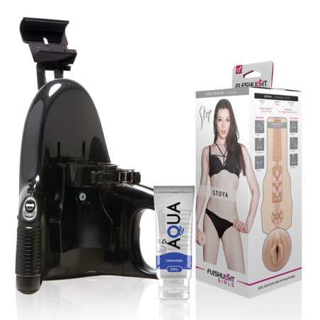 FLESHLIGHT - VAGINA STOYA DESTROYA LANCEMENT UNIVERSEL LUBRIFIANT DE QUALITÉ AQUA 50 ML