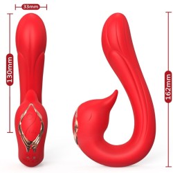 ARMONY - VIBRATEUR DELFIN MULTIPOSITION and EFFET CHALEUR ROUGE