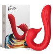 ARMONY - DELFIN VIBRATOR MULTIPOSITION and HEAT EFFECT RED ARMONY - DELFIN VIBRATOR MULTIPOSITION and HEAT EFFECT RED