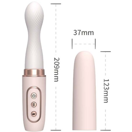 ARMONY - VIBRADOR ROTADOR and TELESCÓPIO AUTOMÁTICO YELLOW