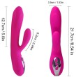 ARMONY - VIBRATEUR and STIMULATEUR FLEXIBLE EFFET CHALEUR FUCHSIA ARMONY - VIBRATEUR and STIMULATEUR FLEXIBLE EFFET CHALEUR FUCHSIA