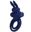 PRETTY LOVE - DAREY DOUBLE VIBRATING RING RABBIT BLUE PRETTY LOVE - DAREY DOUBLE VIBRATING RING RABBIT BLUE