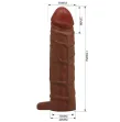 PRETTY LOVE - KAILE PENIS SLEEVE WITH 2.5 CM EXTENSION MULATTO PRETTY LOVE - KAILE PENIS SLEEVE WITH 2.5 CM EXTENSION MULATTO