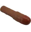 PRETTY LOVE - KYLIAN FUNDA PARA PENE CON EXTENSIÓN DE 7.6 CM MULATO PRETTY LOVE - KYLIAN FUNDA PARA PENE CON EXTENSIÓN DE 7.6 CM MULATO