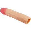 PRETTY LOVE - DEREK PENIS SLEEVE WITH 7.6 CM EXTENSION FLESH PRETTY LOVE - DEREK PENIS SLEEVE WITH 7.6 CM EXTENSION FLESH