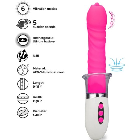 ARMONY - LIBERTY VIBRATOR and THRUSTING WITH TONGUE