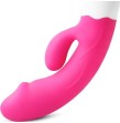 ARMONY - VIBRATORE HAPPY E STIMOLATORE FUCSIA RICARICABILE ARMONY - VIBRATORE HAPPY E STIMOLATORE FUCSIA RICARICABILE