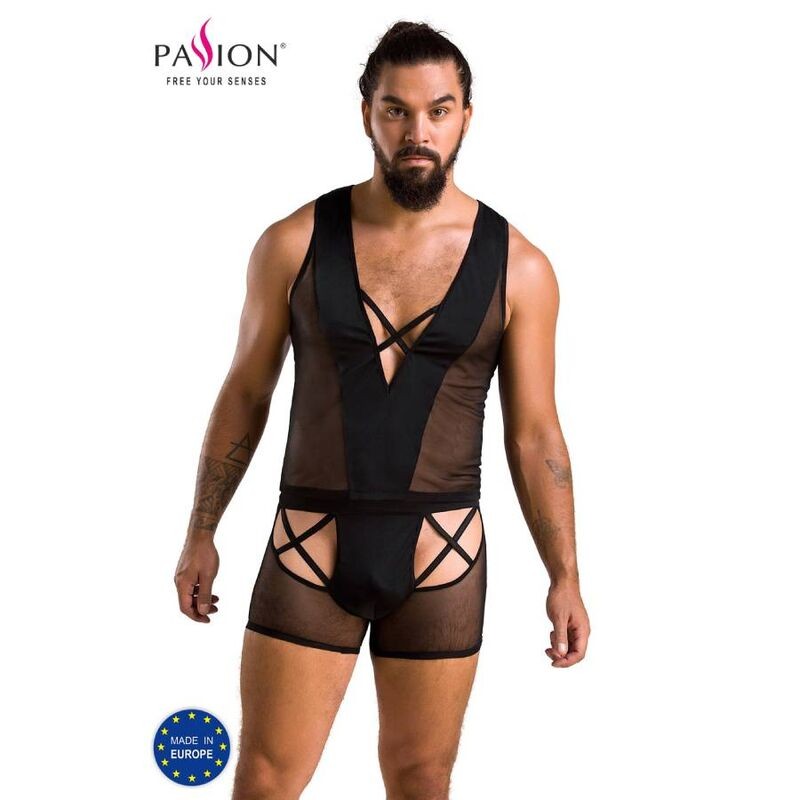 PASSION - 054 SET OSCAR NEGRO S-M