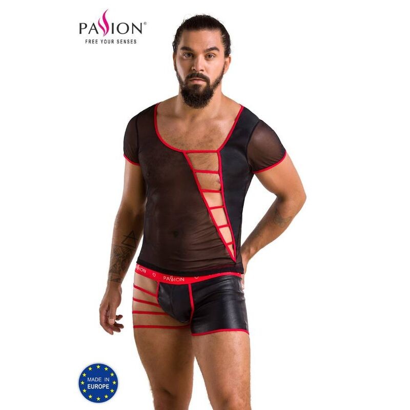 PASSION - 055 SET MARK BLACK S-M