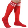 MACHO - LANGE SOCKEN EINE GRÖSSE ROT