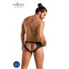PASSION - 030 SLIP ABIERTO TOM NEGRO S-M