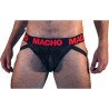 MACHO - MX26X2 JOCK BLACK-RED S