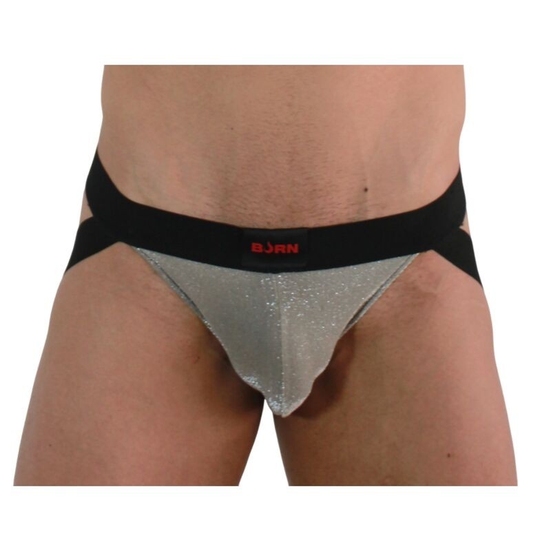 BURN - 001 JOCK BEIGE LUCIDO - NERO S