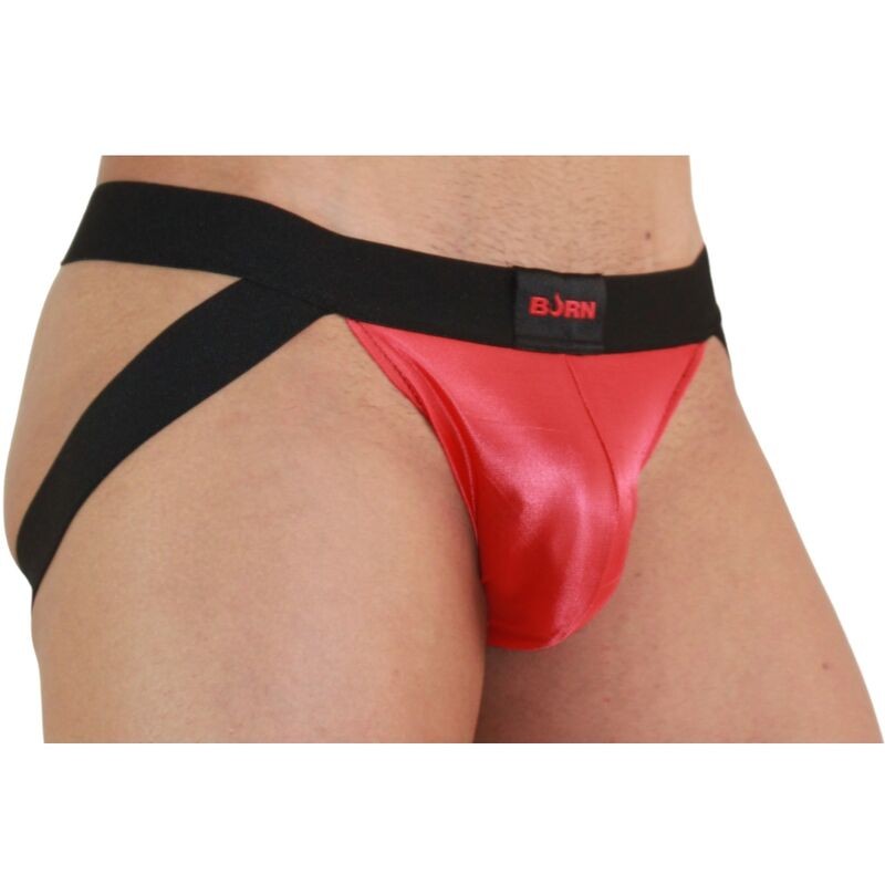 BURN - 010 JOCK ROUGE - NOIR S