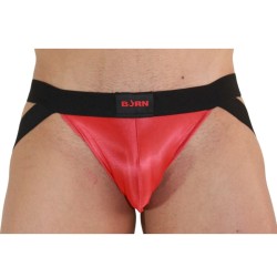 BURN - 010 JOCK RED - BLACK S