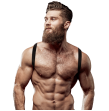 FETISH SUBMISSIVE ATTITUDE - RÜCKENHARNESS AUS ÖKOLEDER FÜR HERREN FETISH SUBMISSIVE ATTITUDE - RÜCKENHARNESS AUS ÖKOLEDER FÜR HERREN