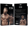FETISH SUBMISSIVE ATTITUDE - HARNAIS DOS EN ÉCO-CUIR POUR HOMMES FETISH SUBMISSIVE ATTITUDE - HARNAIS DOS EN ÉCO-CUIR POUR HOMMES