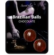 SECRETPLAY - 2 BRAZILIAN BALLS CHOCOLAT