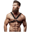 FETISH SUBMISSIVE ATTITUDE - HERREN-BRUSTGESCHIRR AUS ÖKOLEDER FETISH SUBMISSIVE ATTITUDE - HERREN-BRUSTGESCHIRR AUS ÖKOLEDER