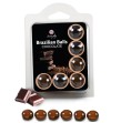 SECRETPLAY - SET 6 BOULES BRÉSILIENNES CHOCOLAT SECRETPLAY - SET 6 BOULES BRÉSILIENNES CHOCOLAT