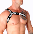 MACHO - ROMAN HARNESS WHITE S-M MACHO - ROMAN HARNESS WHITE S-M