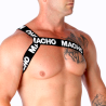 MACHO - ROMAN HARNESS WHITE S-M