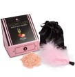 SECRETPLAY - GOLDEN LIGHT KIT SPARKLING STRAWBERRY EDIBLE POWDER and FEATHER