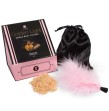 SECRETPLAY - GOLDEN LIGHT KIT POLVOS COMESTIBLES Y PLUMA CHOCOLATE AFRODISIACO SECRETPLAY - GOLDEN LIGHT KIT POLVOS COMESTIBLES Y PLUMA CHOCOLATE AFRODISIACO