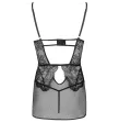 LIVCO CORSETTI FASHION - BARIRIN LC 90633 CHEMISE CULOTTE NOIR L-XL LIVCO CORSETTI FASHION - BARIRIN LC 90633 CHEMISE CULOTTE NOIR L-XL
