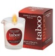RUF - TABOO BOUGIE DE MASSAGE POUR LUI JEUX INTERDITS PARFUM LICHEN SAUVAGE