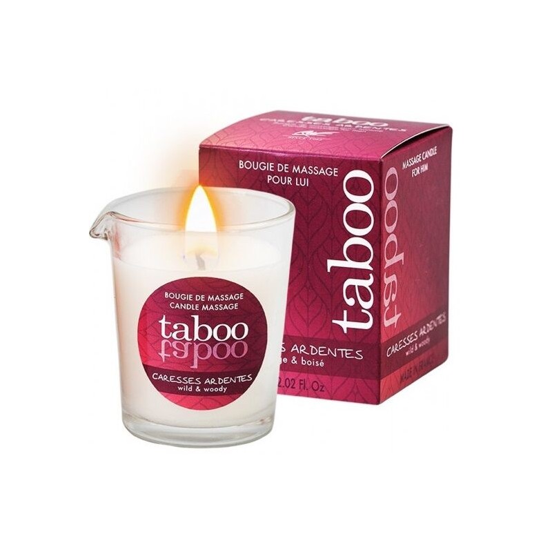RUF - TABOO MASSAGEKERZE FÜR IHN CARESSES ARDENTES FARNDUFT RUF - TABOO MASSAGEKERZE FÜR IHN CARESSES ARDENTES FARNDUFT