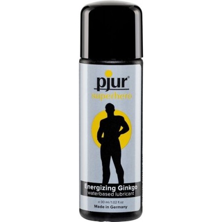 PJUR - LUBRIFICANTE ENERGIZZANTE SUPEREROE GINKGO 30 ML