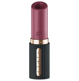 SATISFYER - DEEP KISS WAVE KLITORIS-STIMULATOR GRANAT - SCHWARZ