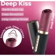 SATISFYER - DEEP KISS WAVE CLITORIS STIMULATOR GARNET - BLACK SATISFYER - DEEP KISS WAVE CLITORIS STIMULATOR GARNET - BLACK
