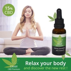 500 COSMETICS - CIBIDIL HUILE DE CBD RELAXANTE 15 30 ML