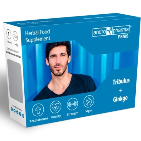 ANDROPHARMA PENIS - SUPPLÉMENT DAGRANDISSEMENT DU PÉNIS