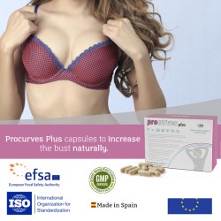 Procurves Plus – Complemento alimenticio para aumentar el pecho de forma natural