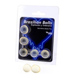 TALOKA - 5 BALLES BRÉSILIENNES GEL EXCITANT EFFET FROID and VIBRATION