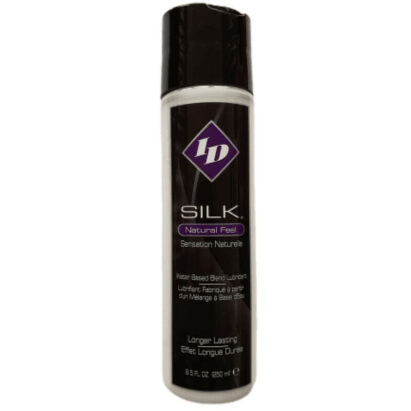 ID SILK - FEEL LUBRIFIANT NATUREL À BASE DEAU ET DE SILICONE 250 ML