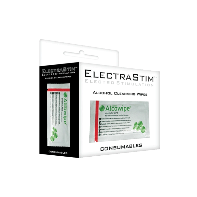 ELECTRASTIM - TOALLITAS HIGIÉNICAS CON ALCOHOL 10 UNIDADES