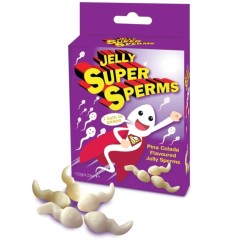 SPENCER and FLEETWOOD - JELLY SUPER SPERM GOMINOLAS FORMA ESPERMA 120 GR